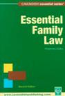 Image for Essential family law