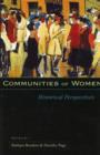 Image for Communities of Women : Historical Perspectives