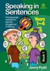 Image for Speaking in Sentences : Bk 1
