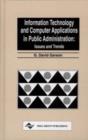 Image for Information Technology and Computer Applications in Public Administration