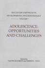 Image for Adolescence, opportunities and challenges