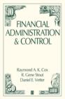 Image for Financial Administration and Control
