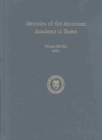 Image for Memoirs of the American Academy in Rome, Volume 48