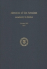 Image for Memoirs of the American Academy in Rome, Volume 62