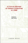 Image for Concise History of German Literature to 1900