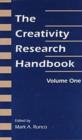 Image for The Creativity Research Handbook v. 1