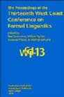 Image for Proceedings of the 13th West Coast Conference on Formal Linguistics