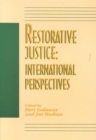 Image for Restorative justice  : international perspectives