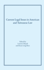 Image for Current Legal Issues in American and Taiwanese Law