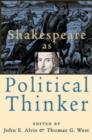 Image for Shakespeare as Political Thinker