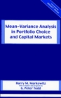 Image for Mean-Variance Analysis in Portfolio Choice and Capital Markets