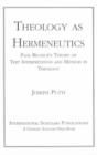 Image for Theology as Hermeneutics