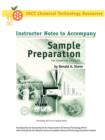 Image for Instructor Notes to Accompany Sample Preparation for Chemical Analysis