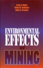 Image for Environmental Effects of Mining