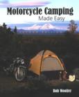Image for Motorcycle camping made easy