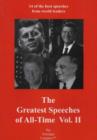 Image for The Greatest Speeches of All Time : No. 2