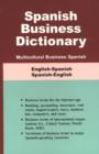 Image for Spanish Business Dictionary