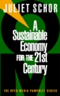 Image for A sustainable economy for the 21st century