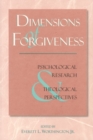 Image for Dimensions Of Forgiveness : A Research Approach