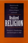 Image for Realized Religion : Relationship Between Religion &amp; Health