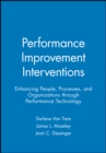 Image for Performance Improvement Interventions