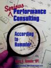Image for Serious Performance Consulting According to Rummler
