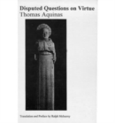 Image for Disputed Questions on Virtue