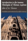 Image for Intro Summa Theologiae Thomas Aquinas : John Of St. Thomas