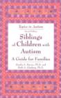Image for Siblings of Children with Autism