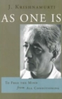 Image for As One is