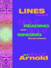 Image for Lines : Vol 1 : Sight Reading and Sight Singing Exercises