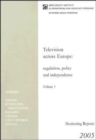 Image for Television Across Europe