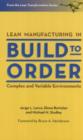 Image for Lean Manufacturing in Build to Order, Complex and Variable Environments