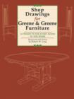 Image for Shop Drawings for Greene and Greene Furniture
