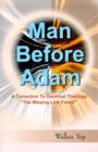 Image for Man Before Adam