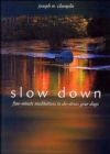 Image for Slow Down : Five-minute Meditations to De-stress Your Days