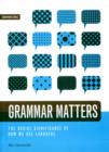 Image for Grammar matters  : the social significance of how we use language