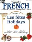 Image for Beginning French, Volume 2 : Les fetes / Seasons Resource Book