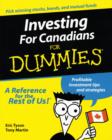 Image for Investing for Canadians for Dummies : Profitable Investment Tips and Strategies