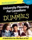 Image for University Planning for Canadians for Dummies