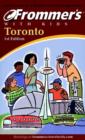 Image for Frommer&#39;s Toronto with Kids