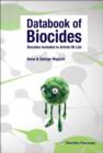 Image for Databook of biocides