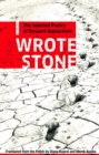 Image for I wrote stone  : the selected poetry of Ryszard Kapuscinski