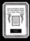 Image for The National Roll of the Great War 1914-1918 : Section V : Luton