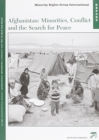 Image for Afghanistan  : minorities, conflict and the search for peace