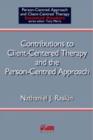 Image for Contributions to client-centered therapy and the person-centered approach
