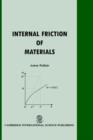 Image for Internal Friction of Materials