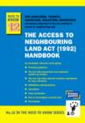 Image for The Access to Neighbouring Land Act handbook