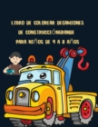 Image for Libro de colorear de camiones de construccion grande para ninos de 4 a 8 anos