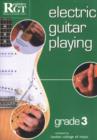 Image for Rgt Electric Guitar Playing Grade 3 Lcm